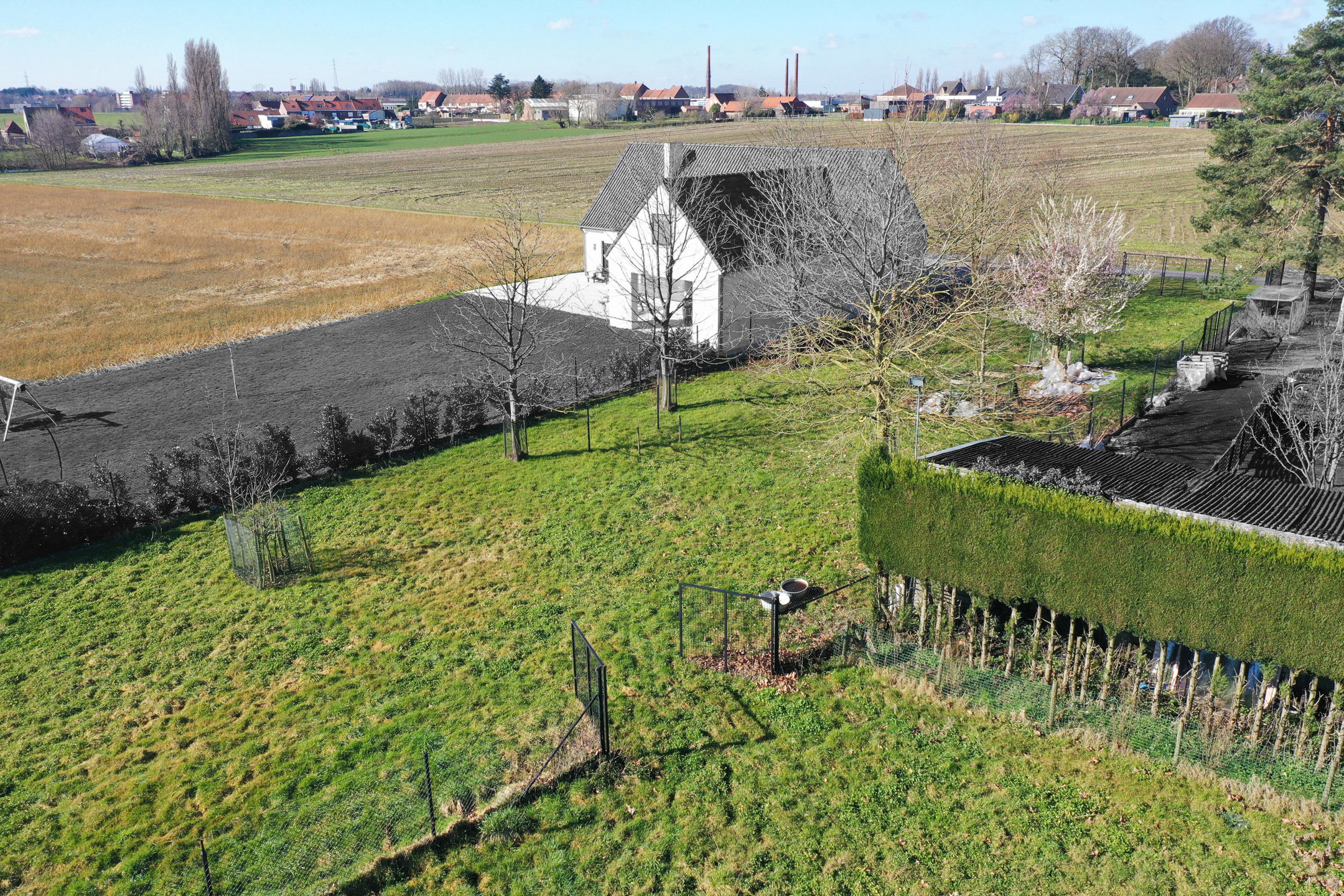 Terrain à bâtir très exclusif de 2.431 m² à Aalbeke!